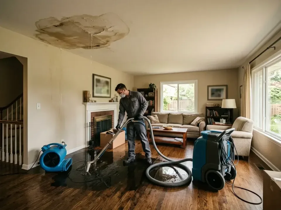 attic-pipe-burst-ceiling-drip-008 — frequently asked questions, Water Damage Restoration & Carpet Care in Sweeny, TX